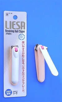 LS54 nail clipper with revolving blade